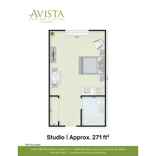 Ellensburg floor plan display