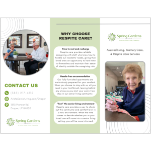 Respite Tri Fold