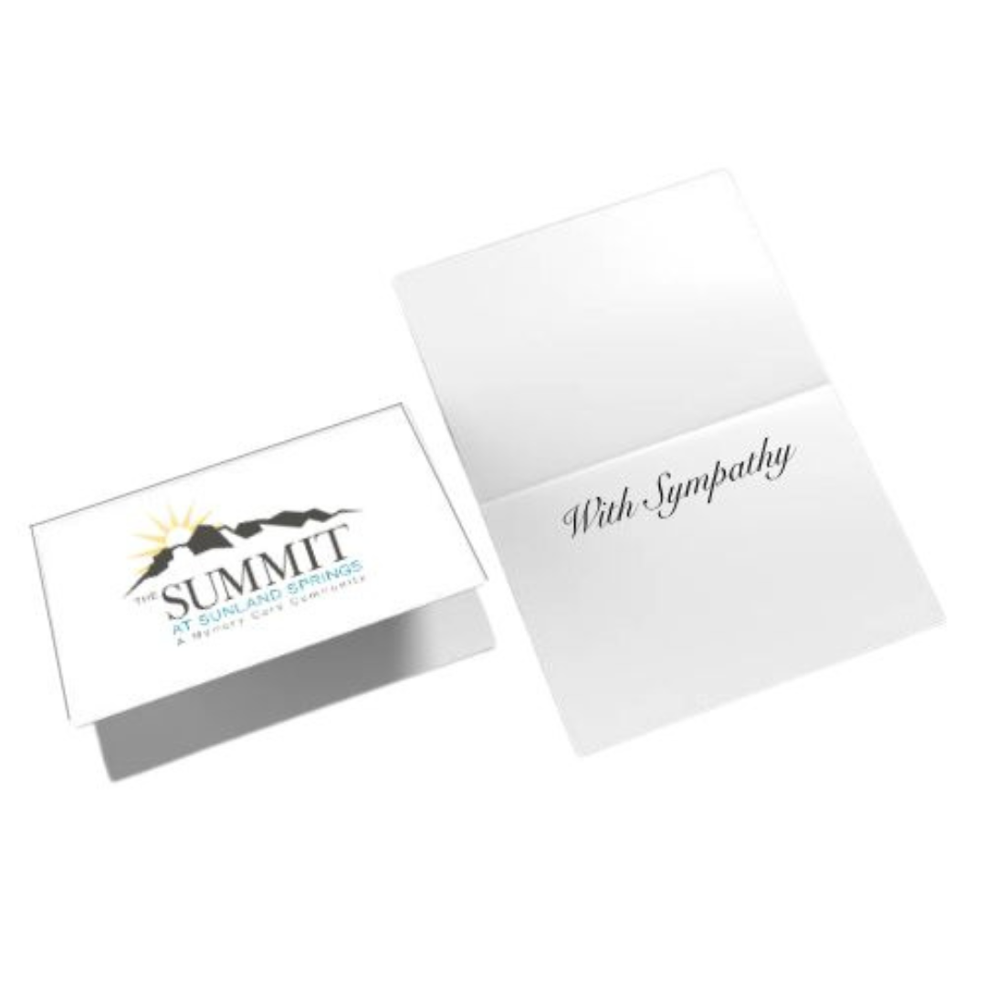 Sympathy Note Card