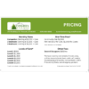Pricing Insert